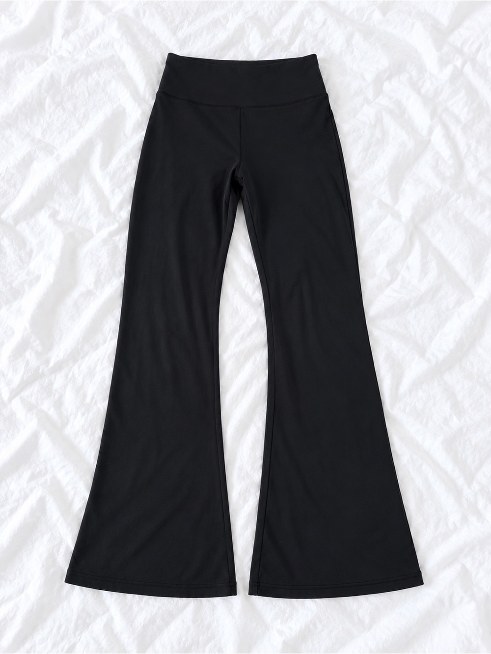 aerie Black High-Waist Flare Yoga Pants